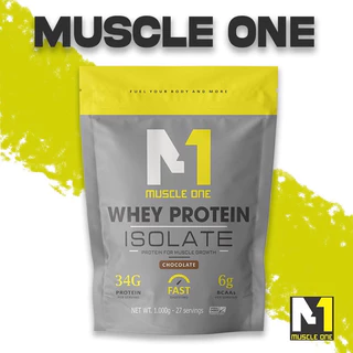 ( FREESHIP )Whey Protein Isolate M1 1KG + Bình Lắc