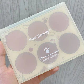 Bảng phấn má 6 ô KISS BEAUTY