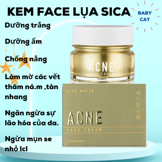 [Kem Mụn] Giảm Mụn, Mờ Thâm Mụn, Sáng da - SICA WHITE - 25gr