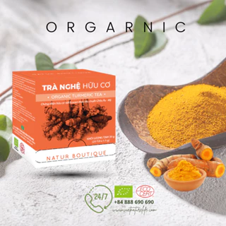 Trà nghệ hữu cơ - FITO Organic Turmeric Tea (20 Teabags)