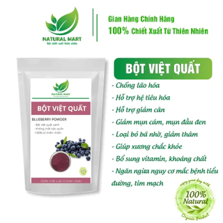 BỘT VIỆT QUẤT nguyên chất NATURAL MART - Bột chiết xuất 100% từ thiên nhiên