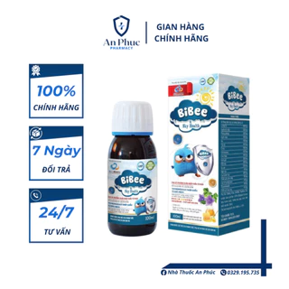 /CHÍNH HÃNG/ Siro Bổ Phế BiBee Sky Health 100ml Hỗ trợ giảm ho, long đờm, giảm đau rát họng