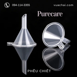 Phễu nhựa mini 5ml 10ml 50ml 100ml chiết nước hoa, tinh dầu dung dịch, Nhỏ gọn Du lịch