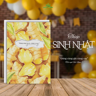 Thiệp văn học tặng sinh nhật, thiệp sinh nhật, thiệp hỏi thăm, động viên, kích thước 12x17 cm