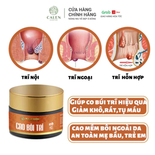 Kem bôi trĩ Calen Nature Farm giảm cơn đâu trĩ siêu nhanh hũ 10gram