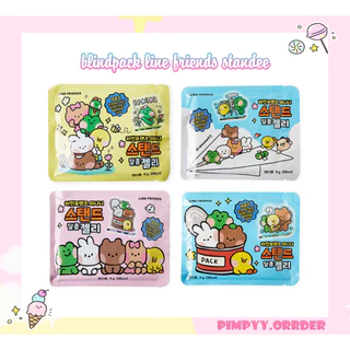 [Blindpack-Túi mù] Mô hình Acrylic trong suốt LINE FRIENDS (Ngẫu nhiên)