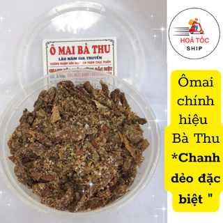 Ô mai chanh dẻo đặc biệt chính hiệu Bà Thu, đặc sản ngon số 1 Hà Nội, 130 gam, quà ăn vặt