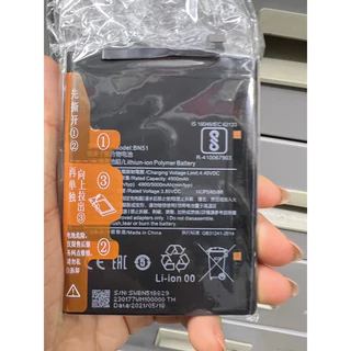 Pin Xiaomi BN51 ( Redmi 8 Redmi 8A),dung lượng 5000mAh