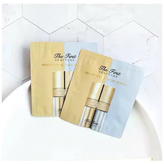 COMBO 10 GÓI HUYẾT THANH DƯỠNG TRẮNG TÁI SINH OHUI THE FIRST BRIGHTENING DUAL SERUM