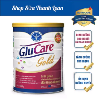 [HSD T12-2024] Sữa Bột Nutricare Glucare Gold Dinh Dưỡng Cho Người Tiểu Đường 400g.