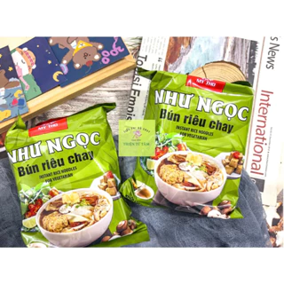 Bún Riêu Chay Như Ngọc Nước Dùng Ngọt Thanh Đậm Đà Gói Ăn Liền