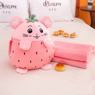 Gối ôm 3in1 kèm chane hình cute siêu xinh cho bé và người lớn