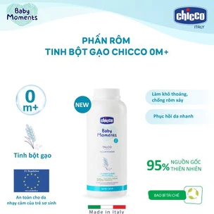 Phấn rôm tinh bột Gạo Chicco