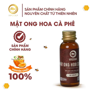 Mật ong hoa cà phê nguyên chất Hagoka 50g