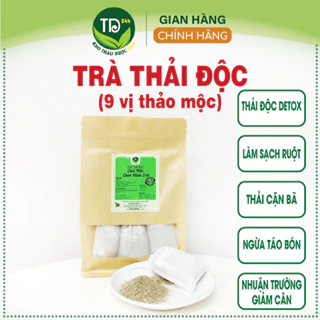 [15 gói túi lọc] Trà thải độc đường ruột, nhuận tràng, giảm táo bón, hỗ trợ giảm cân, trà túi lọc, sử dụng tiện lợi