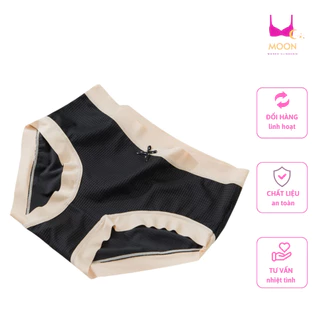 <Ms50> Combo 5 Quần Lót Cotton Lụa Cao Cấp MOON WOMEN'S LINGERIE