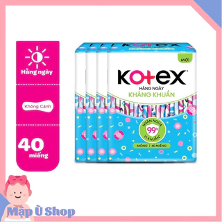 Băng vệ sinh Kotex hằng ngày gói 8 - 20 - 40 miếng