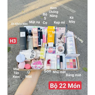 [SÉT] Trang Điểm[14-27 Món]Đầy Đủ Makeup/Trang Điểm Đi Tiệc/Trang Điểm Cá Nhân Cơ Bản Từ 14-27 Món