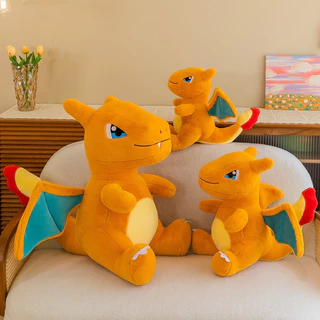 GẤU BÔNG POKEMON CHARIZARD CAO CẤP (35cm -47cm)