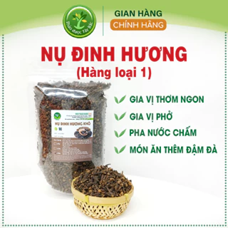 Nụ Đinh Hương Tây Bắc gia vị tốt cho tiêu hoá, xương khớp, giảm ho, chóng mặt [100g-500g] | Kho thảo dược Tây Bắc