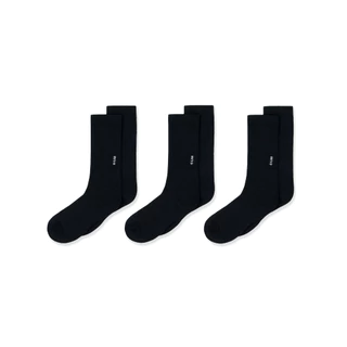 Vớ Đen Pack 3 Đôi GLAB Casual Socks Black - 3 Pairs