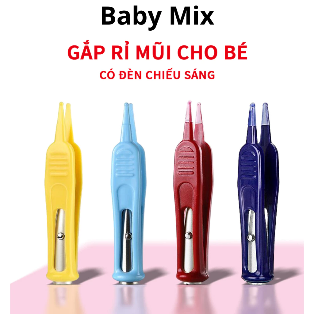 Kẹp gắp rỉ mũi cho bé, nhíp gắp rỉ mũi cho bé - BabyMix