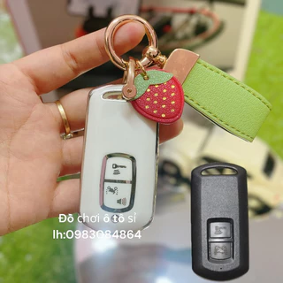 ốp khóa cho chìa khóa xe máy Smartkey Honda 2 nút: Air Blade,Vision, SH Mode, chất liệu TPU dẻo bảo vệ chìa khóa