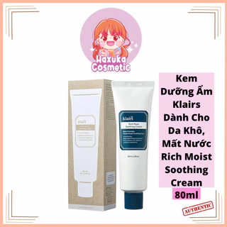 Kem Dưỡng Ẩm Klairs Dành Cho Da Khô, Mất Nước Rich Moist Soothing Cream 80ml