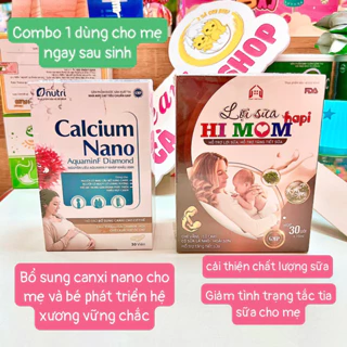 Canxi Hữu Cơ + Lợi Sữa Cho Mẹ bầu & Sau Sinh