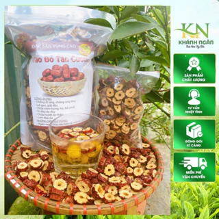 Táo Đỏ Cắt Lát Sấy Khô 100gr 💥FREE SHIP💥 Đều Và Đẹp