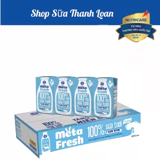 [HSD T11-2024] Thùng 48 Hộp Sữa Tươi Nutricare Meta Fresh Ít Đường 110ml.