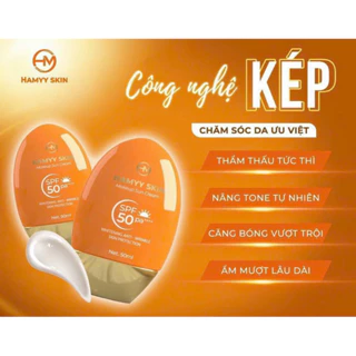 Kem Chống Nắng Hamyy Skin SPF 50++++ chính hãng