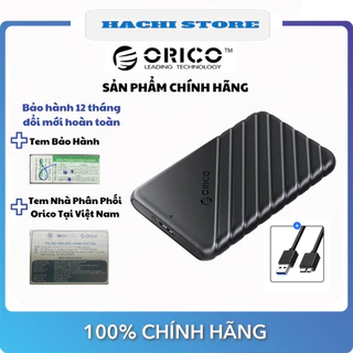 hdd box 2.5 Orico 25PW1 hỗ trợ SSD và HDD 2.5" USB 3.0 chuẩn Sata 3 - hàng chính hãng