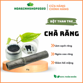 [CHÍNH HÃNG] Bột Than Tre Trà Răng DEN Sinh Dược - LÀM SÁNG, SẠCH, TRẮNG RĂNG TỰ NHIÊN