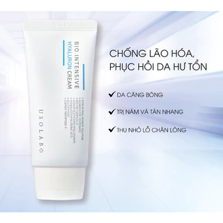 [ CTY] Kem dưỡng da USOLAB Giúp căng bóng, cấp ẩm, sáng da BIO MOISTURIZING HYALURON CREAM 50ml