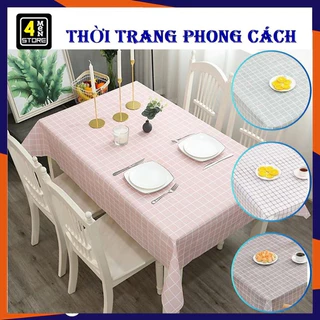 Khăn Trải Bàn Chât Liệu PVC Chống Thấm Nước Size 90 x 137cm - khăn làm phông nền chụp ảnh, Bàn Học, Bàn Ăn Tiện Lợi