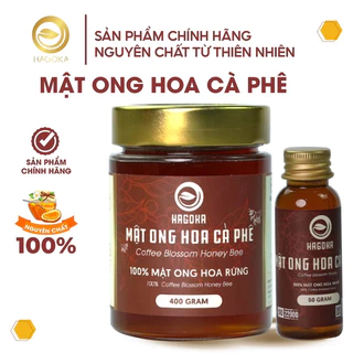 Mật ong hoa cà phê nguyên chất 400gr Hagoka