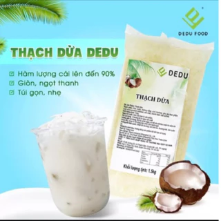 thạch dừa giòn dedu 1,5kg