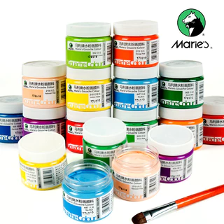 42 Màu Sắc!Màu Nước/Màu Gouache,Màu Wat,Chính Hãng Marie's Lọ 100ML,Màu Oat-Màu Bột Pha Sẵn Cao Cấp Chất Màu Sánh Mịn