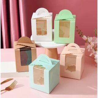 [ 10 SET ] Hộp đựng Bánh Cupcake, Sen Đá, Đồ Chơi, Nến mini siêu dễ thương.