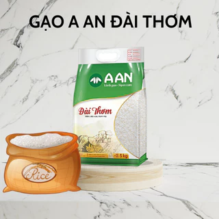 Gạo A AN Đài Thơm 5Kg- Gạo sạch, mềm dẻo