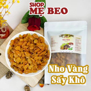 Nho Vàng Sấy Khô Không Đường Vị Tự Nhiên ( Mùi Men Nho Nồng)