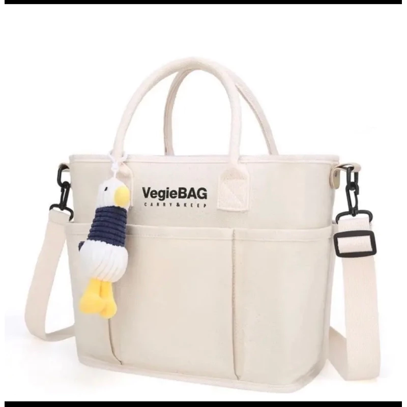 [LOẠI 1 Túi Xách Vải Bỉm Sữa Đa Năng VEGIEBAG Nữ nhiều ngăn Hàn Quốc Cao Cấp Cho Mẹ và Bé giá rẻ