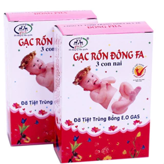 Băng rốn Đông Pha - gạc rốn Đông Pha cho bé (1 hộp 3 chiếc)