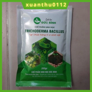 Men ủ sinh học Trichodema Đức Bình chứa hàng tỉ vi sinh vật- chế phẩm men vi sinh nấm đối kháng Đức Bình