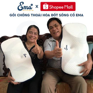 Gối chống thoái hóa đốt sống cổ EMA cho người đau cổ vai gáy, người cao tuổi