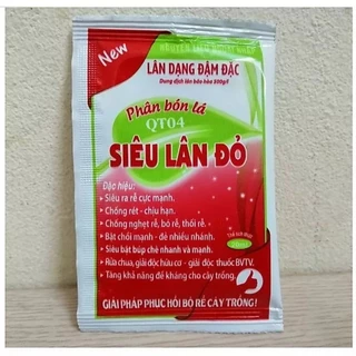 SIÊU LÂN ĐỎ 20ml KÍCH RỄ, CHỐNG NGHẸT RỄ, PHỤC HỒI VÀ CHỐNG RÉT CHO CÂY