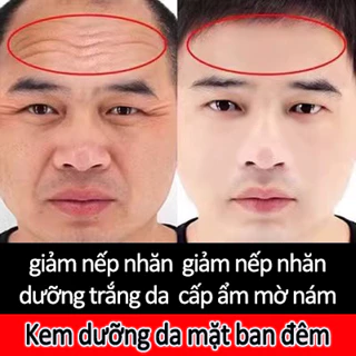 Kem dưỡng da mặt ban đêm giảm nếp nhăn Làm Săn Chắc Và Sáng Da Chống lão hóa dưỡng trắng da cấp ẩm mờ nám