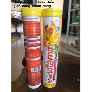 Viên sủi Multi Vitamin pluswsz+ Bổ sung vitamin cho cơ thể