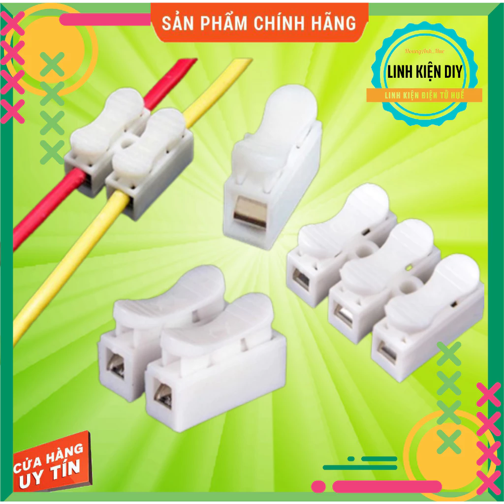 [S039] Set 10 Đầu nối nhanh dây điện Cút nối dây điện CH-2 2P CH-3 3P